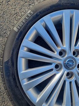 Opel Insignia originál 18" alu + Pirelli letné - 2