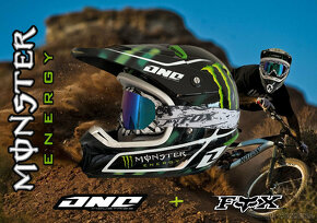 Limited Edition Monster Energy Helmet One Industries - 2