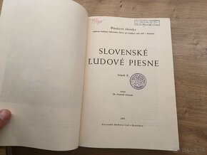 Slovenské ľudové piesne 2. , 1952 - 2