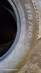 4ks zimné 215/60 R16 Bfgoodrich - 2