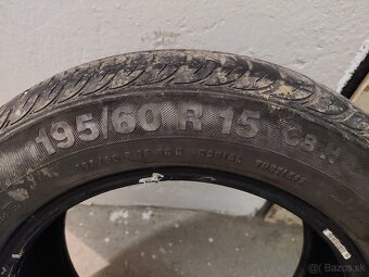 letne pneumatiky 195/65 r15 - 2