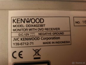 Predam autoradio Kenwood DDX4023BT - 2