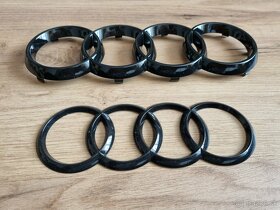 Kruhy audi Cierne logo AUDI  AUDI A4 B6 B7 2004-2009 TT - 2