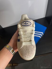 Adidas Campus 00s Cream White Dark Blue - 2