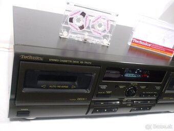 Kazetovy 2-deck TECHNICS RS-TR373 = vyroba Japan - 2