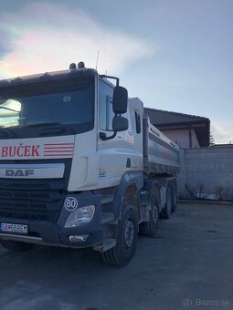 DAF CF 8x4 Sklápač S3 02/2016 - 2