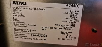 KONDENZAČNÝ  KOTOL  ATAG  A244EC - 2