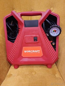 Kompresor Worcraft PAC11-180, 1100 W, bezolejový - 2