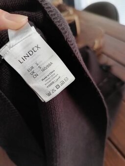 Lindex predlžený úpletový hnedý sveter S-M - 2