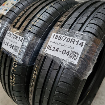 Nejazdené letné pneu 185/70 R14 HANKOOK DOT0715 - 2