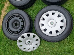 Letne pneu 195/65 r15 5x100 skoda - 2