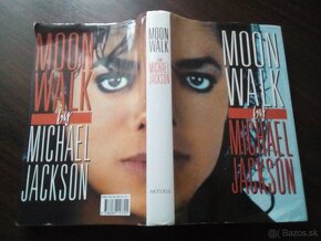 kniha MICHAEL JACKSON " MOON WALK" - 2