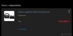 Logitech g29 + shifter + stojan + ručná brzda - 2