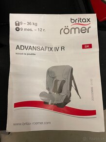 BRITAX RÖMER Advansafix IV R pre dvojicky 9m-12r - 2