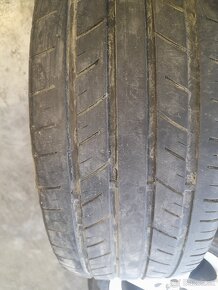 Predam original kolesa peugeot s gumami na leto 215/55 r17 - 2