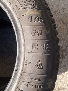 Zimné pneumatiky Kleber 195/65R15 - 2