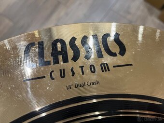 MEINL CLASSICS CUSTOM DUAL CRASH 18" - 2