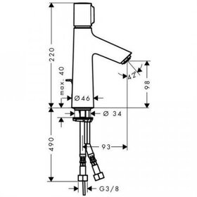 hansgrohe TALIS Select S 100   72042000 - 2