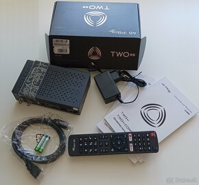 Predám nový Sat.prijímač/Android box AB IPBox TWO 2xDVB-S2X - 2