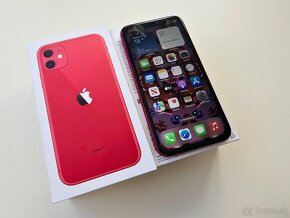 APPLE IPHONE 11 64GB RED ,Baterka 100% - 2