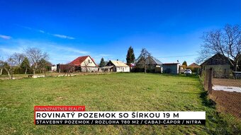 Stavebný pozemok 780 m2, Cabaj-Čápor, Nitra - 2