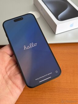 Apple iPhone 15 Pro 128gb Blue Titanium - ako nový - 2