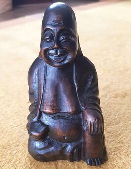 soška z bronzu,  ťažítko  BUDHA  masky  lampa-Sommer - 2