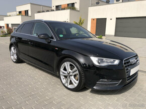 AUDI A3 2.0TDI QUATTRO 4x4, RV2013, S-LINE, SERVIS za 7t EUR - 2