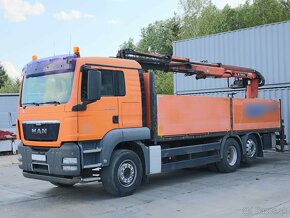 MAN TGS 26.480, ZVEDACÍ NÁPRAVA, HYDRAULICKÁ RUKA TEREX 145. - 2