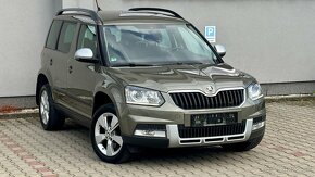 Škoda Yeti, 2.0 TDI DSG 4X4 125kW r.2014 1.majitel - 2