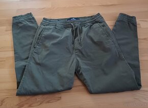 Hollister khaki slim fit strečové - 2