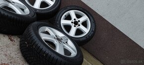 Alu Mercedes 5x112 a zimné Hankook, Sportiva 205/55 R16 - 2