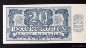 20 Kčs 1953 séria A 24 nevydaná UNC - 2