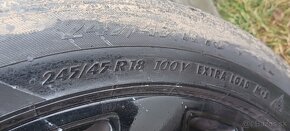 Predám elektróny 5x100 5x112 / 245/45 r18 - 2