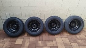 Plechové disky 4x108 , 6x15 Peugeot 185/65/15DUNLOP - 2