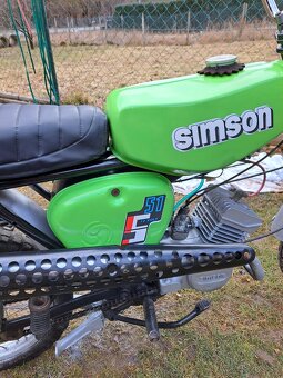 Predám tento simson s51 enduro 12v - 2