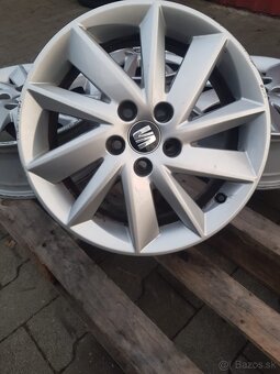 Elektrony R15 5x100 Seat,Skoda, Vw + pneumatiky - 2