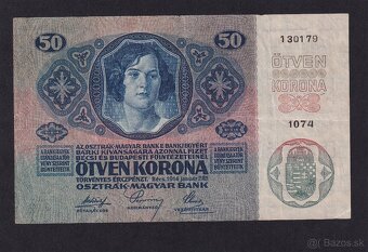 Rakúsko-Uhorsko 50 kronen 1914 - 2