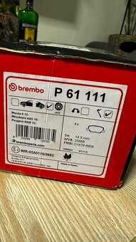 Brembo P61111 pre zadnú napravu - 2