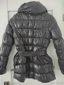 Čierny dámsky kabát Amisu veľkosť 36 - 2