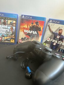 PS4 500GB + konzola a hry - 2