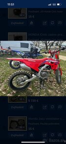 Honda CRF 450 rok 2024 - 2