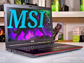 Herný notebook MSI LEOPARD | 17,3" | I7-6700HQ | SSD | ZÁRUK - 2