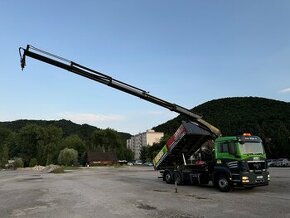 MAN Trojstranný sklápač s hydraulickou rukou PALFINGER TOP - 2