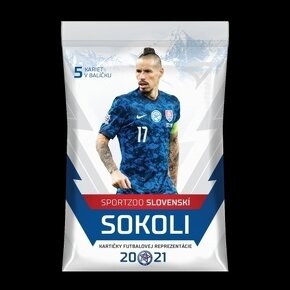 KARTICKY FUTBALOVE - SLOVENSKI SOKOLI 2021 - 2