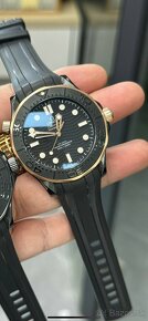 Hodinka Omega Black/Gold - 2