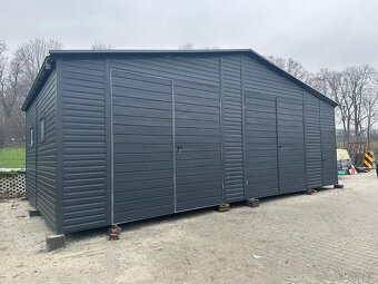 Plechová montovaná garáž 12x6m – BTX7016 - 2