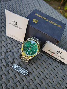 Luxusné hodinky - Pagani Design Green, Omega James Bond - 2