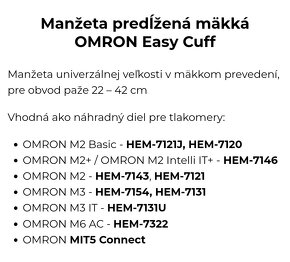 Manžeta Omron HEM-RML31 - 2