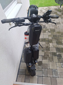 Elektrická kolobežka - FLJ scooter s výkonom 7000W - 2